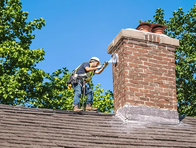 Burbank Chimney Sweep performing an inspection with advanced tools in Burbank, CA