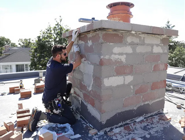 Advanced chimney repair process by Burbank Chimney Sweep in Burbank, CA