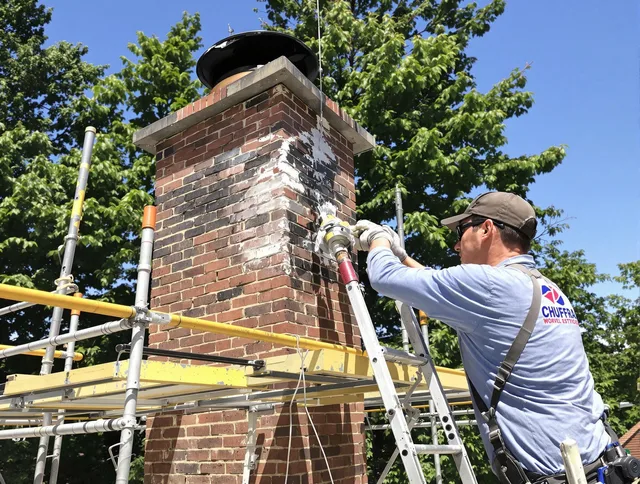 Structural chimney repair by Burbank Chimney Sweep in Burbank, CA