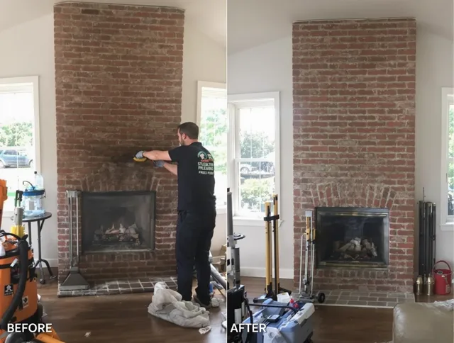 Finished chimney sweeping service by Burbank Chimney Sweep in Burbank, CA
